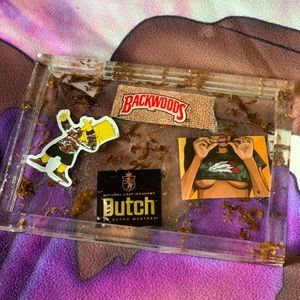 Backwood/dutch resin rolling tray